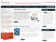 Tablet Screenshot of angel-med.biz